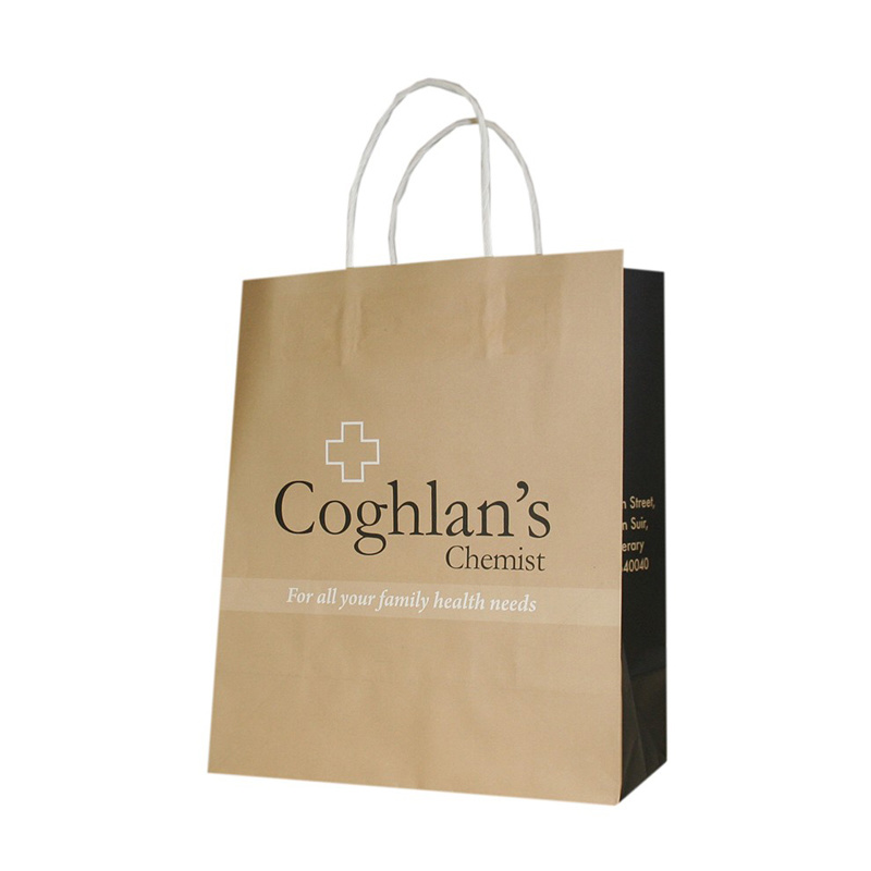 Najprodavanija prilagođena luksuzna papirna torba za kupovinu posebnog dizajna