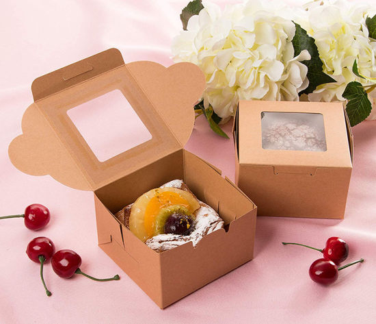 Morsiusneito ehdotus askartelu cupcake paperi lahjapakkaus laatikko