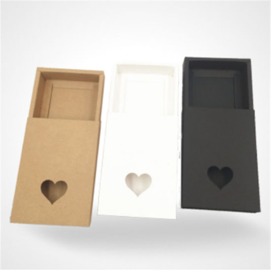 Customized Logo Printed Cardboard Jewelry Drawer Packaging Box