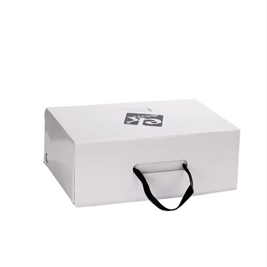 လက်ဆောင်ထုပ်ပိုးခြင်းအတွက် ပြီးပြည့်စုံသော Paper Plain Shoe Box