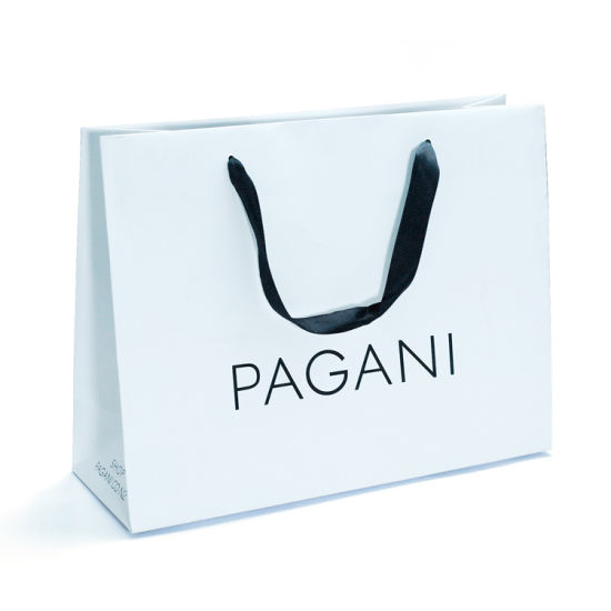 Top Quality Custom Logo Print Paper Shopping Bag for Clothing