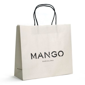 Mga Kompanya sa Paggama alang sa Fashion Design Eco-Friendly Craft Paper Shopping Bag