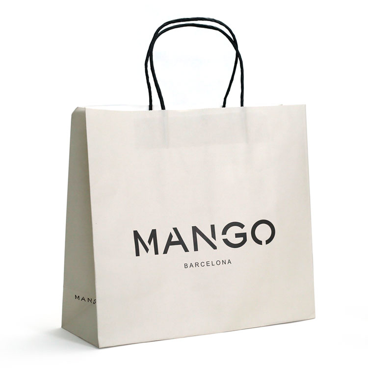 ဖက်ရှင်ဒီဇိုင်းအတွက် ထုတ်လုပ်သည့်ကုမ္ပဏီများသည် Eco-Friendly Craft Paper Shopping Bag အထူးအသားပေးပုံ