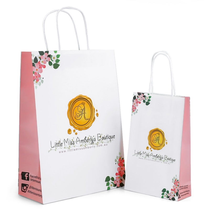 Bright Colored Printing All Occasion Gift wrap bag