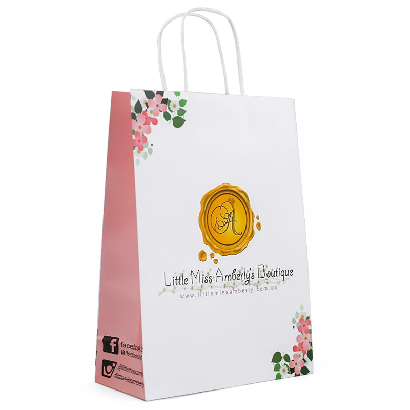 Bright Colored Printing All Occasion Gift wrap bag