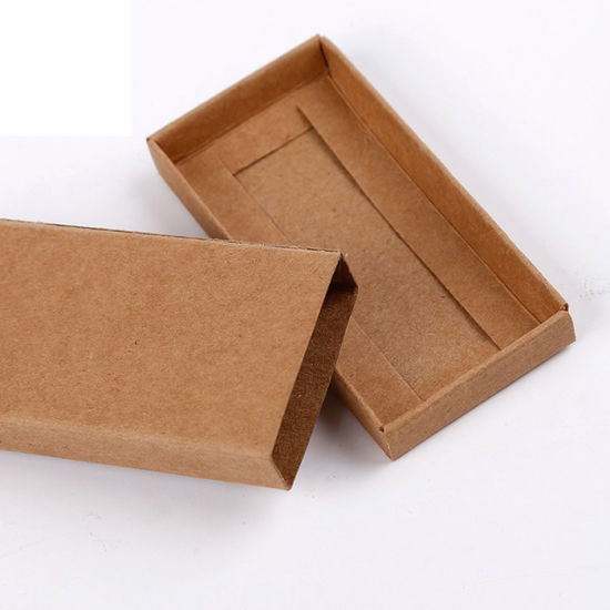 Kraft Paper Match Box ရှည်လျားသော Matches Sticks များဖြင့် စိတ်ကြိုက် ကိုယ်ပိုင်လိုဂို ပုံနှိပ်ခြင်း။