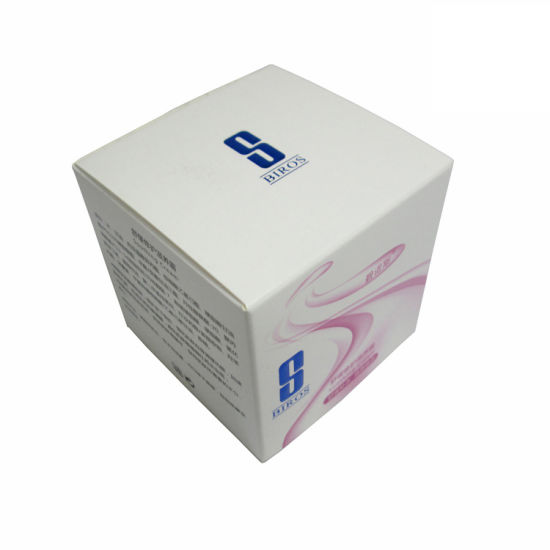 Double Tuck Bb Cream White Paper Packaging Box Custom Printing