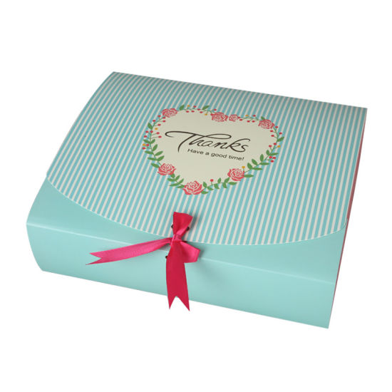 קופסא מתנה לחתונה אופנה יצירתית אריזת עוגיות סוכריות קופסת נייר