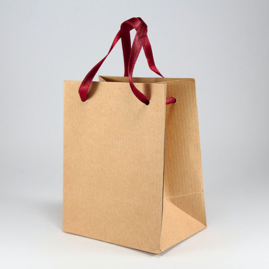 Super deblje vrećice za božićne poklone od prirodnog papira s logotipom