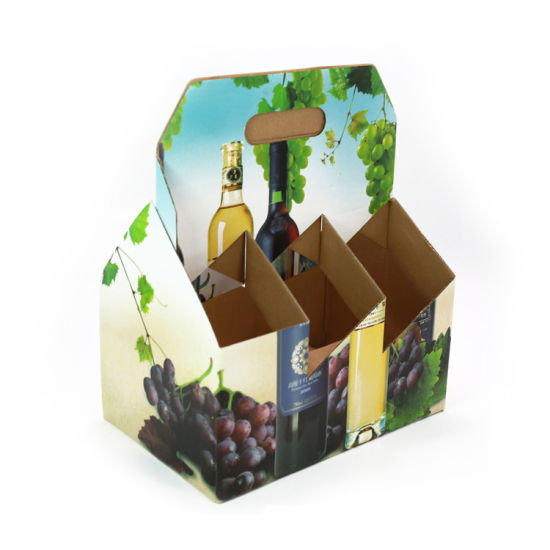 Малопродајна кутија за излагање вина од папира од валовитог картона