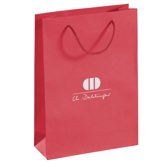 ટ્વિસ્ટ પેપર હેન્ડલ સાથે બેસ્પોક નવી ડિઝાઇન બ્રાઉન ક્રાફ્ટ પેપર બેગ