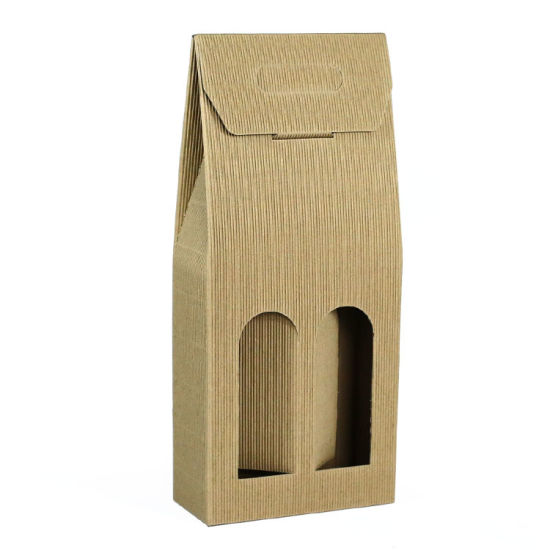 Custom nga Corrugated Shipping Bottle Cardboard Wine Box