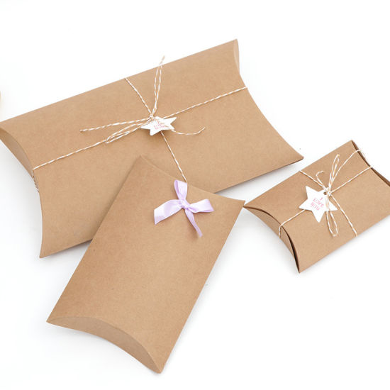 Kraft Paper Bikini Packaging Box Bowknot kunye Bowknot
