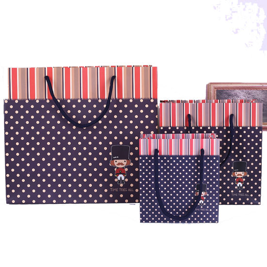 nativus Cheap Paper Bag for Children's Clothing Shopping Packaging
