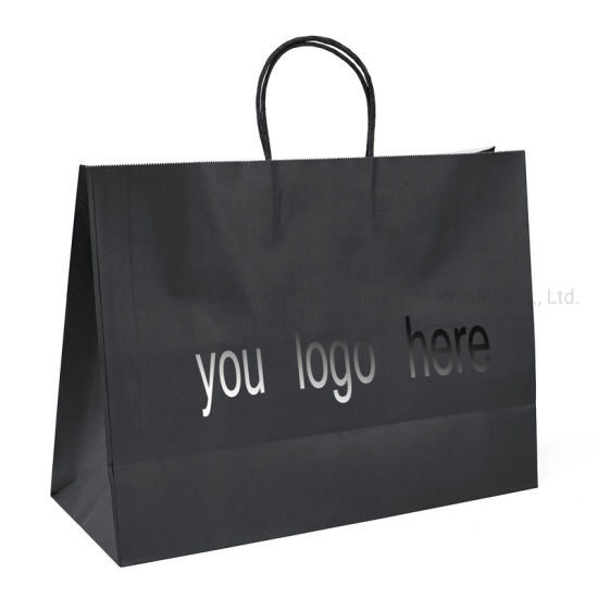 Recycle Customized Logo Printed Premium Retail Paper Bag