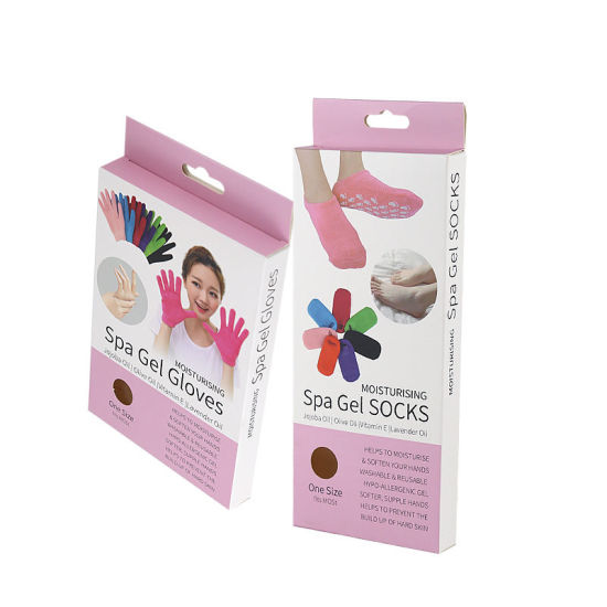 SPA Gel Socks Paper Packaging Box