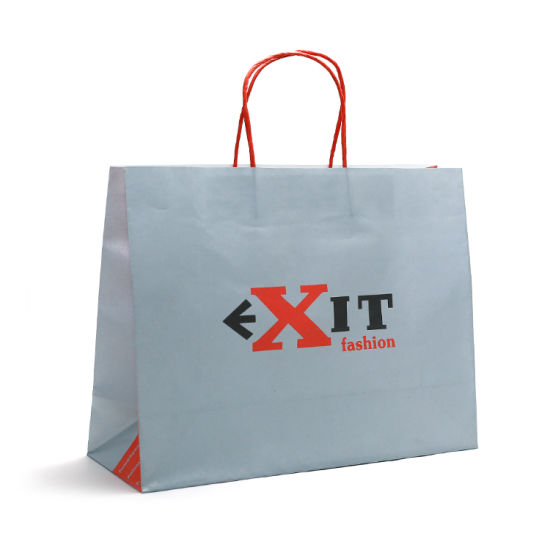 Fashion Design and Full Coverage Printed Shoe Tote Paper Bag