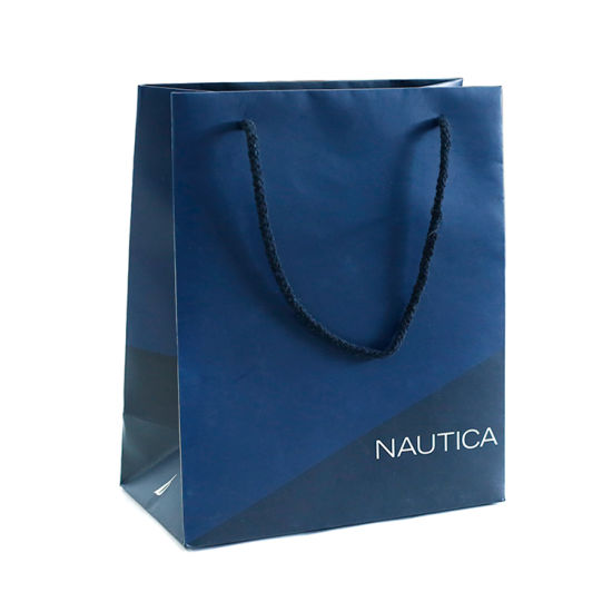 Custom nga Naimprinta nga Shopping Paper Bag nga adunay Imong Kaugalingong Logo