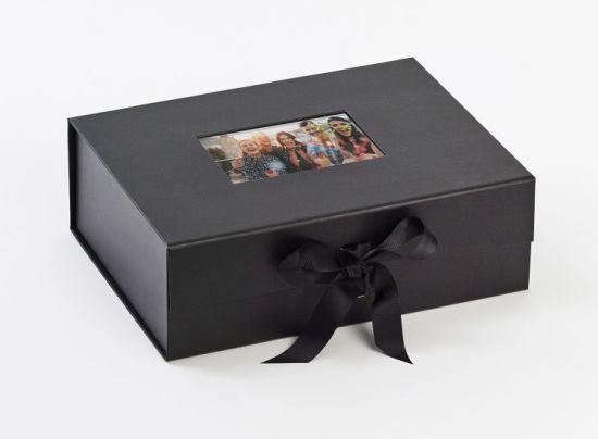 Promosyon Mainit nga Giimprinta nga Rigid Cardboard Folding Foldable Packing Magnet Paper Gift Box